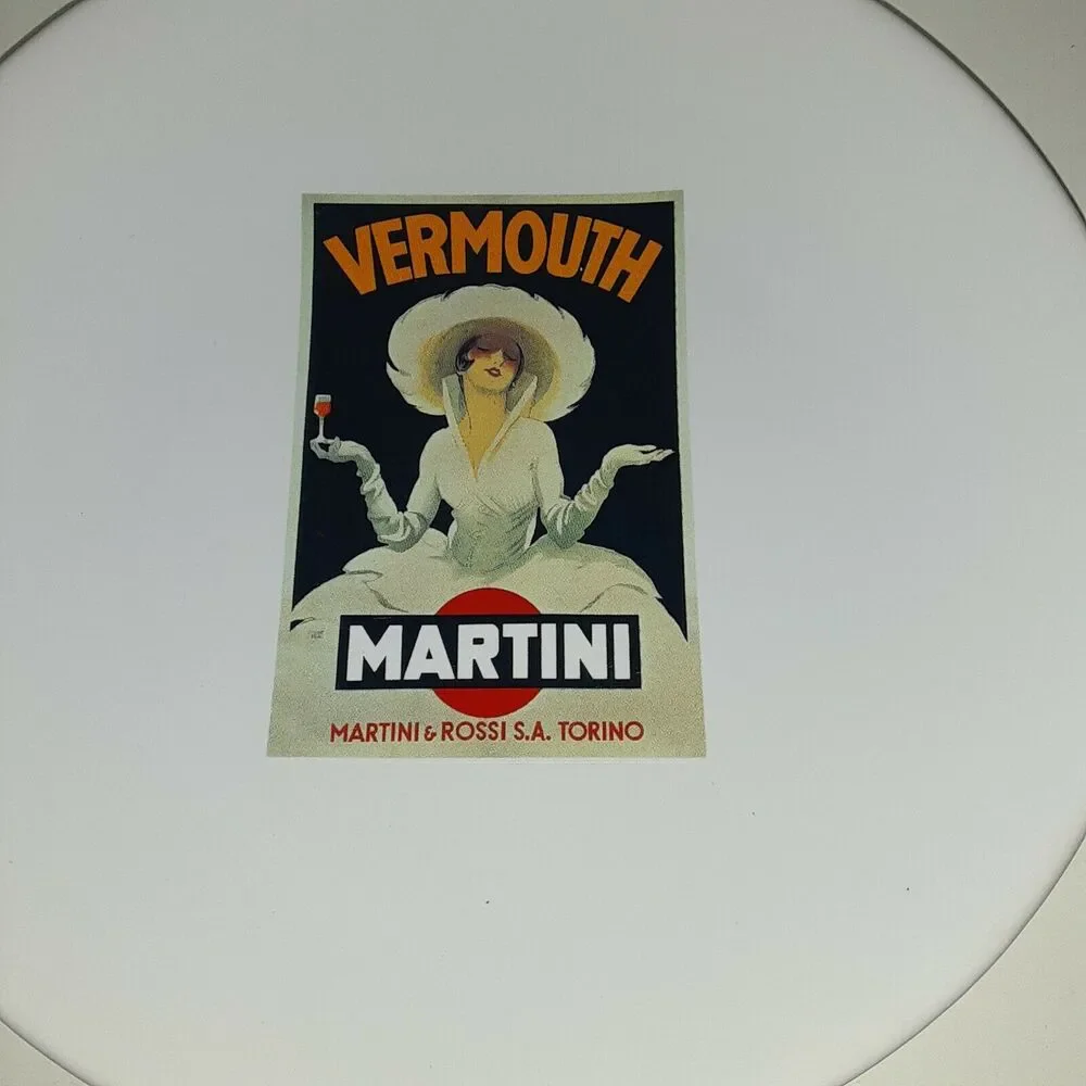 Pottery Barn Vintage Postcard Replacement Salad Plates